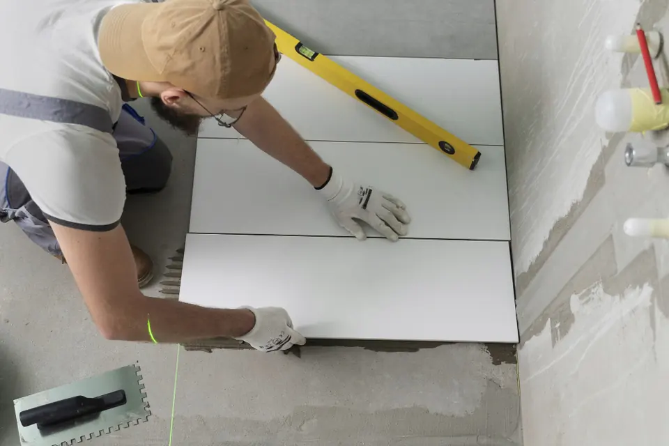 Bodenleger bei energetischer Sanierung